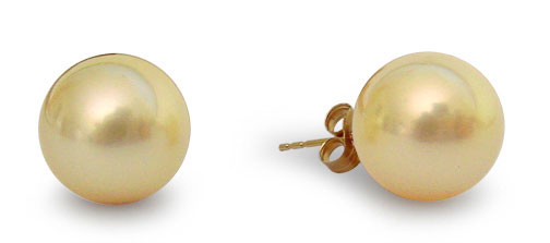 Bijou : boucles d'oreilles de perles Australie (BO50) boucles d'oreilles de perles Australie