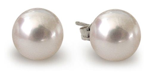 Bijou : boucles d'oreilles de perles Australie (BO70) boucles d'oreilles de perles Australie