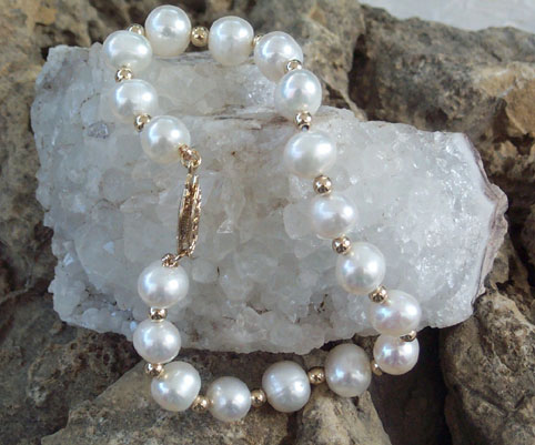 bracelet de perles Eau Douce
