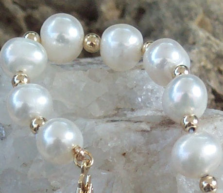 bracelet de perles Eau Douce