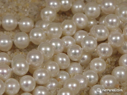 Bijou : collier de perles Eau Douce (ED112) collier de perles Eau Douce