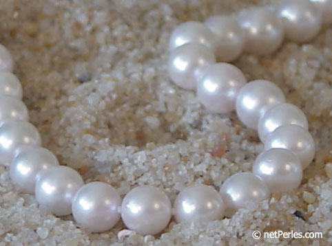 Bijou : collier de perles Akoya (ES12) collier de perles Akoya