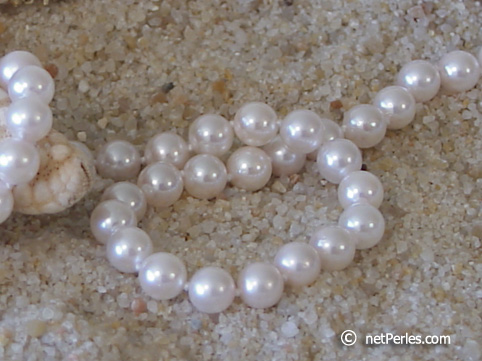 collier de perles Akoya